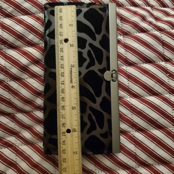 Very stunning wallets/clutch gun metal Colorl - Picture 3 of 12